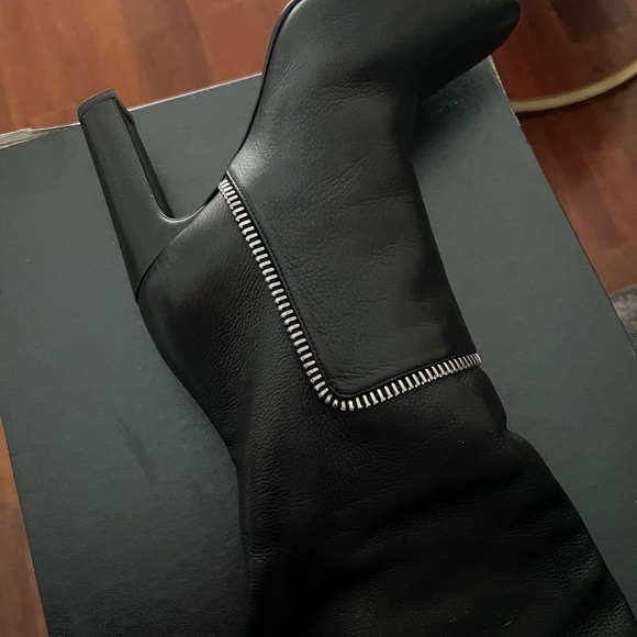 GUISEPPE ZANOTTI OVER KNEE BOOTS/ CAN BE WORN UNDER KNEE! 😁 SIZE 37.5 NWOT - Picture 4 of 13